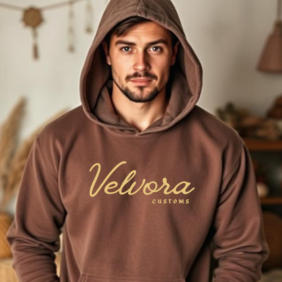 Embroidered Velvora Merch Hoodie