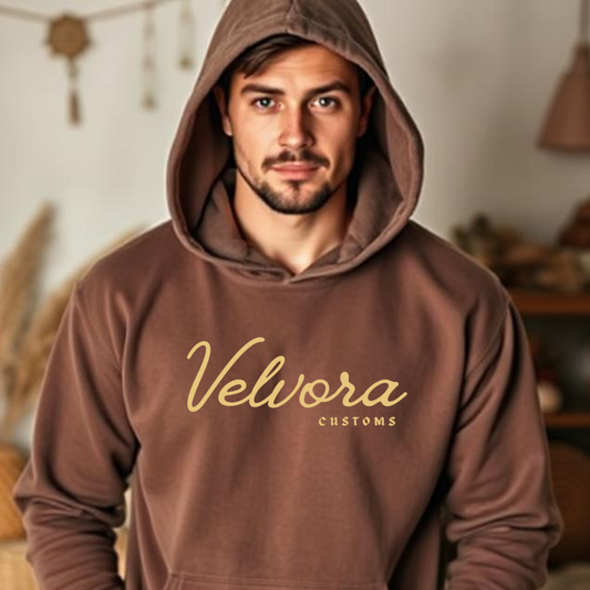 Embroidered Velvora Merch Hoodie