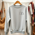 Load image into Gallery viewer, Embroidered Outline Sweatshirt - Velvora Customs
