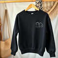 Load image into Gallery viewer, Embroidered Outline Sweatshirt - Velvora Customs
