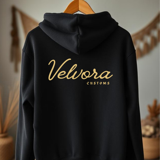 Embroidered Velvora Merch Hoodie